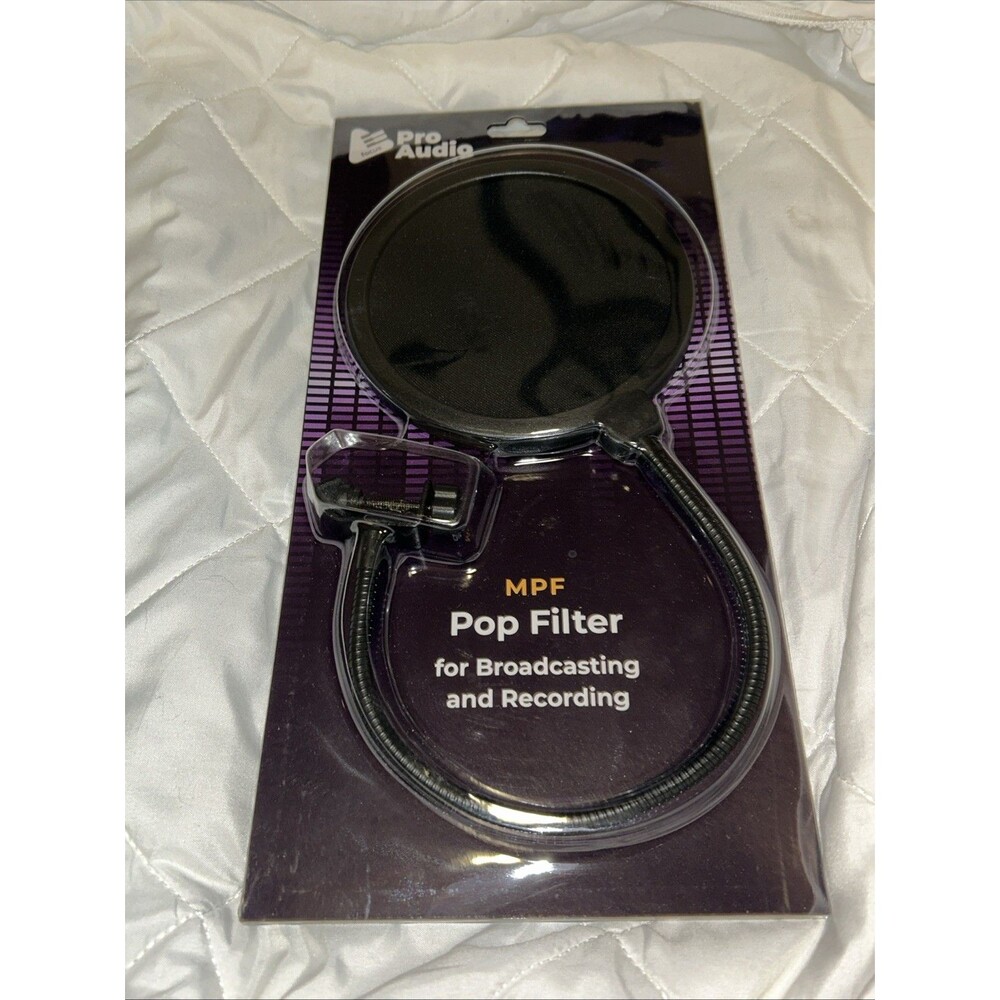 Pro Audio MPF Microphone Pop Filter Mask Shield Studio Recording Broadcasting
